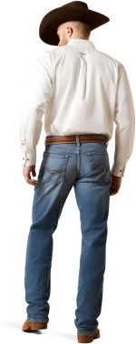 Male M2 Relaxed Stretch  Boot Cut Jean - Image 2